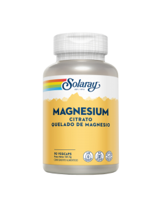 Magnesio Citrato Quelado, 90 vegcaps