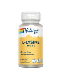 L-Lisina 500mg, 60 vegcaps