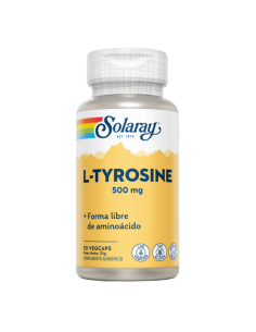L-Tirosine 500mg, 50 vegcaps