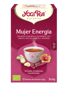 YogiTea Mujer Energìa, 17 filtros
