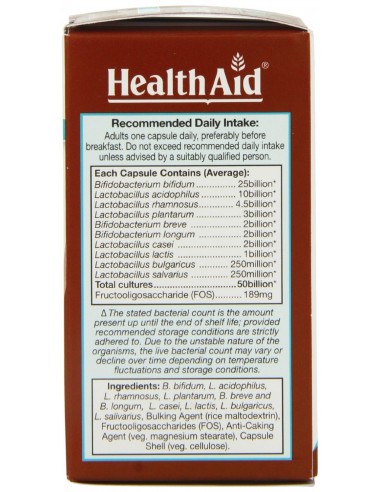 InmuProbio 30 Capsulas Health Aid InmuProbio 30 Capsulas Health Aid