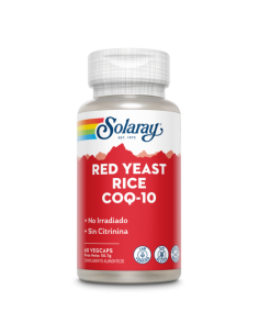 Levadura de Arroz Rojo + Q10, 60 VegCaps
