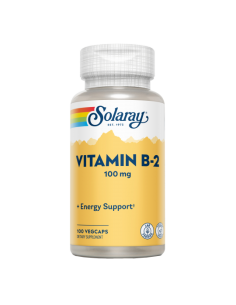 Vitamin B-2 100 mg, 100 VegCaps.