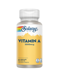 Vitamina A 3000 mcg, 60 VegCaps