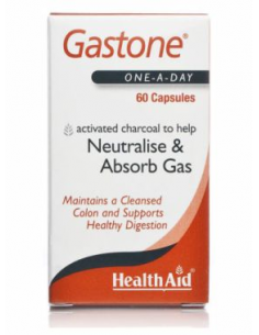 Gastone,Carbon Activado,Health Aid,60 Capsulas. 2