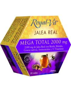 Jalea Real Mega Total Royal-Vit, 20 viales