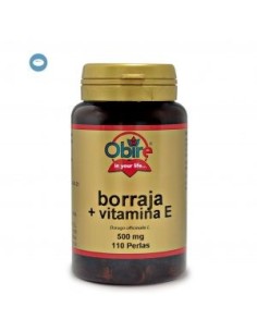 Borraja & Onagra + Vitamina E, 110 Perlas