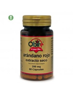 Arándano Rojo Extracto Seco, 60cap.