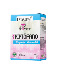 Triptofano+Magnesio+Vitamina B6, 60comp.