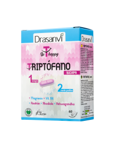 Triptofano Bicapa+Magnesio+Vit B6,60comp.