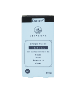 Sinergia Difusión Herbal Con Aceite Esencial Bio, 30ml