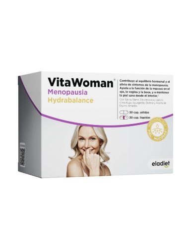 Vita Woman Menopausia Hydrabalance 60 caps. Vita Woman Menopausia Hydrabalance 60 caps.