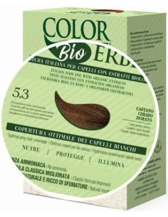 Tinte Color Erbe Bio 5.3 Castaño Claro Dorado