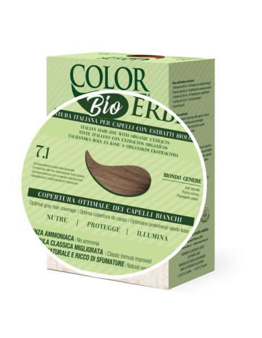 Tinte Color Erbe Nº7.1 Rubio Ceniza