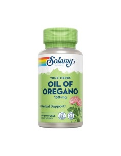 Aceite De Oregano 150mg  60 perlas Solaray