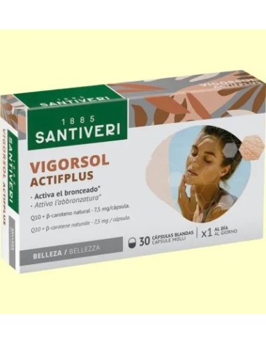 Vigorsol Actifplus, 30 perlas