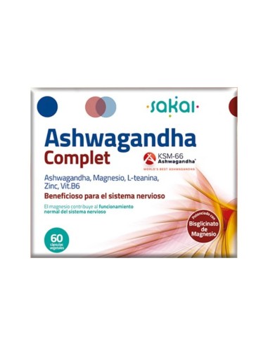 Ashwagandha Complet · Sakai · 60 cápsulas