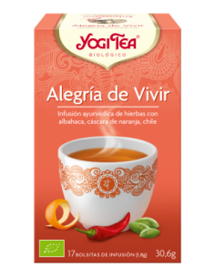 Yogitea Alegria de Vivir. 17 filtros