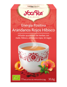 Yogitea Arandanos rojos. 17 filtros.