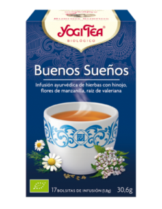 Yogitea Buenos sueños. 17 bolsitas.