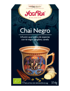 Yogitea Chai negro. 17 bolsitas