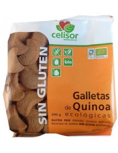 Galletas de Quinoa Eco Sin Gluten Celisor 200gr.
