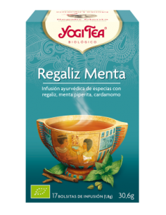 Yogitea Regaliz Menta. 17 bolsitas