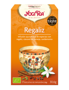 Yogitea Regaliz. 17 bolsitas.