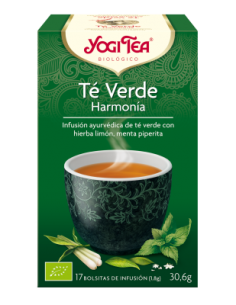 Yogitea Té verde Harmonia. 17 bolsitas