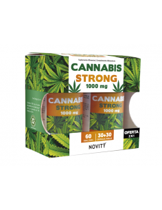 Cannabis Strong 1000mg pack 30+30 perlas