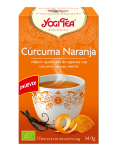 Yogitea Curcuma Naranja . 17 botas.