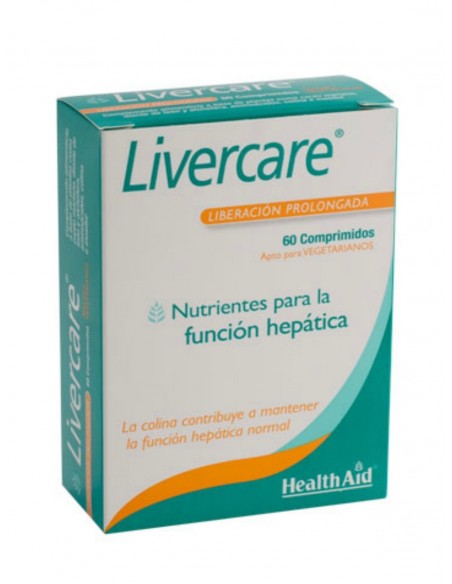 Livercare Health Aid 60 Comprimidos.