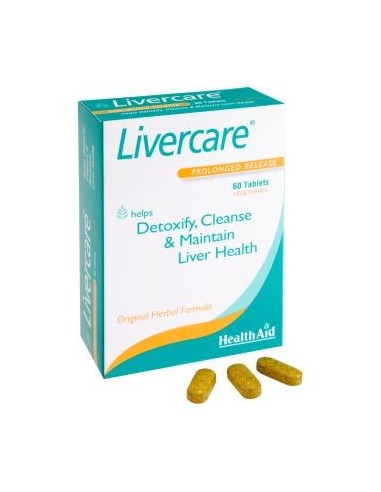 Livercare Health Aid 60 Comprimidos.