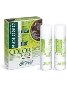 Tinte Color Erbe Biologic nº 18 RUBIO CLARO COBRIZO DORADO