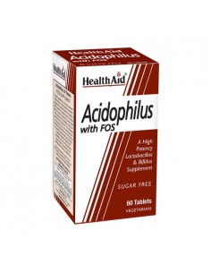 Acidophilus Mega Potency,60 Comprimidos,Health Aid