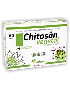 Chitosán vegetal con alcachofa. 60 cápsulas